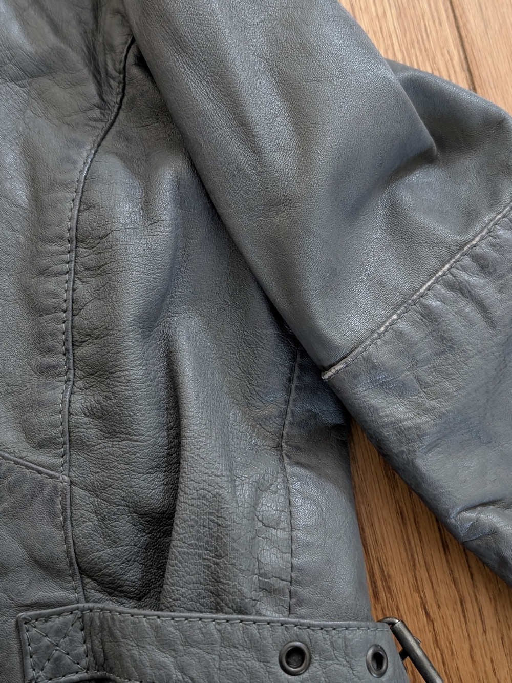 Bod & Christensen  Leather Moto Jacket - Picture 6 of 7
